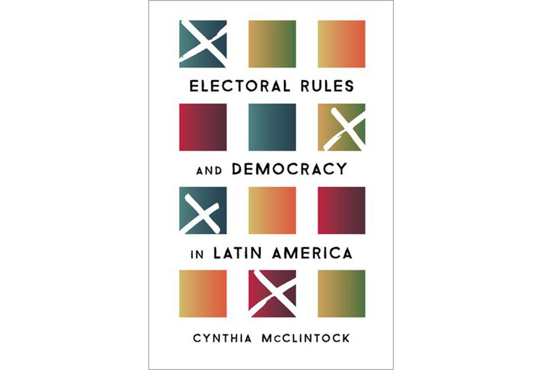 Book cover: Electoral Rules and Democracy in Latin America