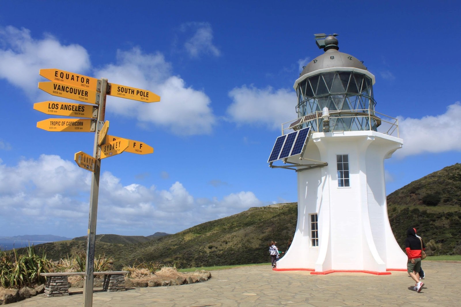 A lighthouse in New Zealand