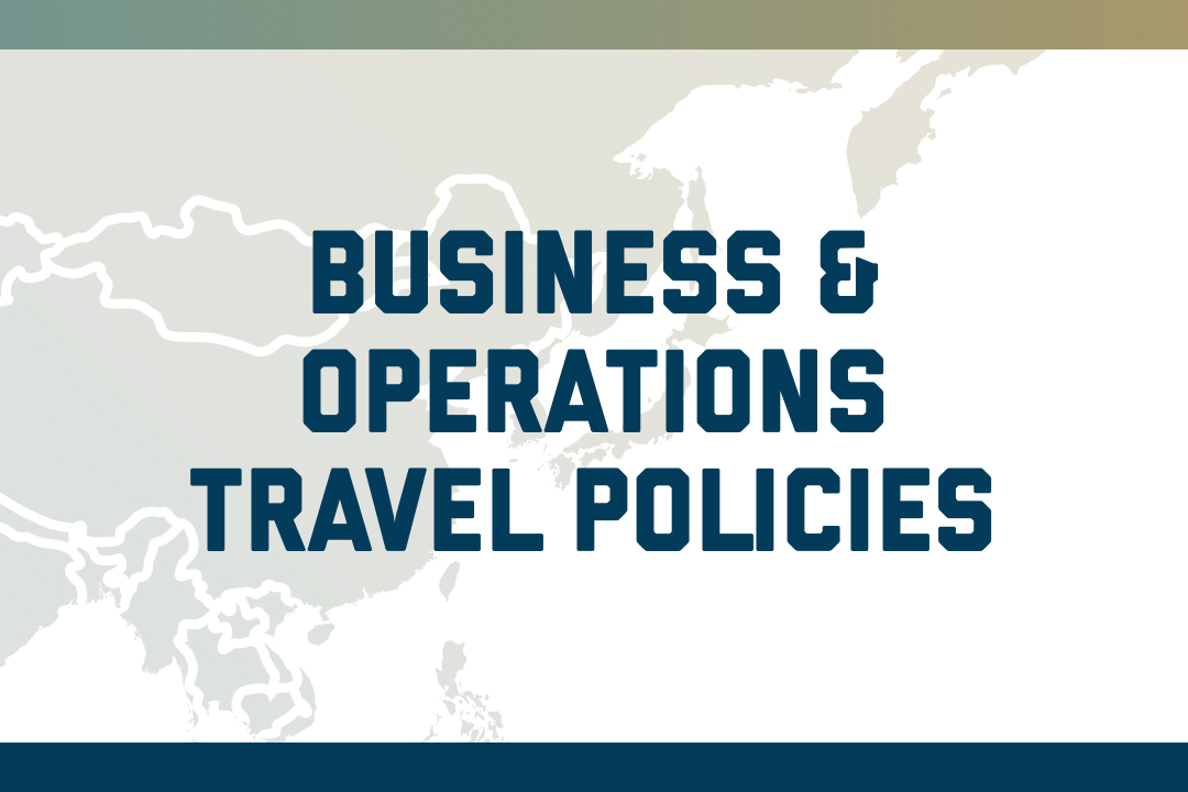 Business and Operations Policies