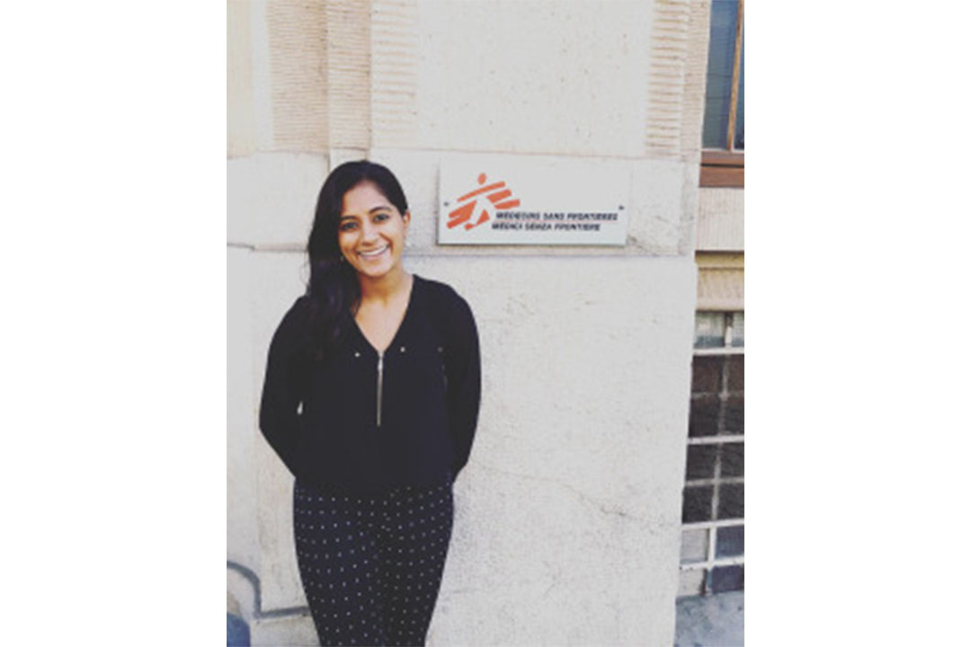 Savita Potarazu at Doctors Without Borders in Geneva, Switzerland